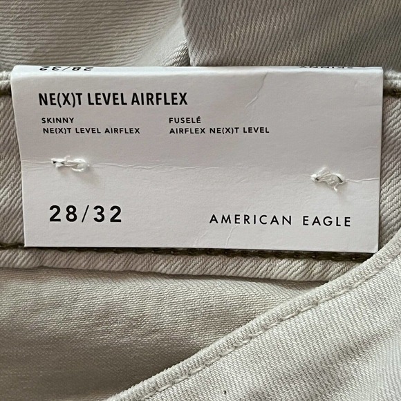 New American Eagle Men’s Ne(x)t Level Airflex Jeans 28 x 32 Distressed Skinny - Picture 9 of 12